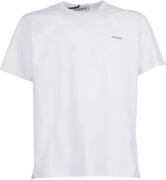 Premiata T-Shirt Jersey - Heren - T-shirts - Wit - L - Katoen - Tops