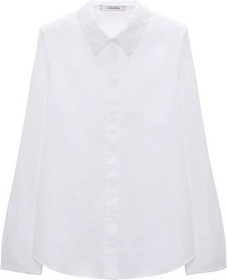 Dorothee Schumacher Powerful Ease Blouse - Dames - Overhemden - Wit - M - Overhemden