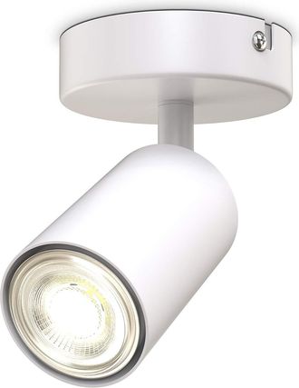 OEM Foco De Techo Giratorio Ajustable Gu10 Blanco Mate Bombilla No Incluida