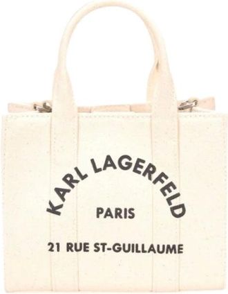 Karl Lagerfeld Mujer, Bolsos, Beige, Talla: ONE Size