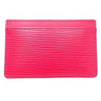 Louis Vuitton Pre-owned Wallets, female, Pink, Size: ONE SIZE Pre-owned Vintage Card Case