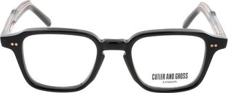 Cutler and Gross Accessoires, unisex, Zwart, ONE Size, Brillen