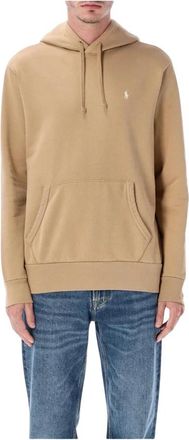 Polo Ralph Lauren Loopback Fleece Hoodie - Heren - Hoodies - Bruin - XL - Katoen - Hoodies & sweatvesten