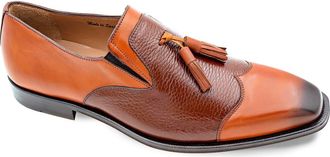 Mezlan Tassel Ornament Leather Loafer in Cognac at Nordstrom Rack, Size 11.5