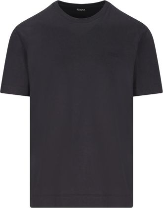 Ermenegildo Zegna Crew-neck Short-sleeve T-shirt