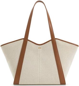 JW PEI Large Kiana Canvas Tote in Brown Canvas at Nordstrom
