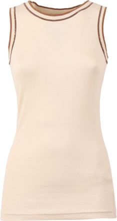 Fabiana Filippi Burro Vimini Ribbed Jersey Tank Top