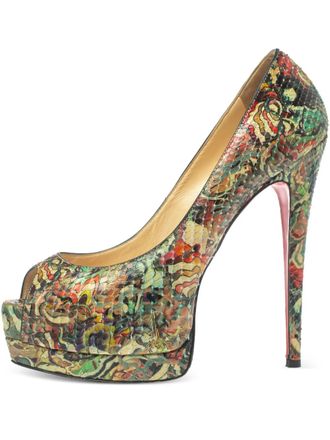 Christian Louboutin 372992 Multicolor - Verde