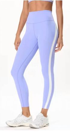 SPLITS59 Miles High Waist Rigor 7/8 Leggings In Purple Haze