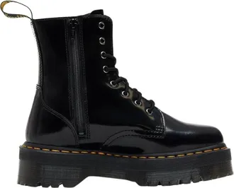 Dr. Martens Jadon Platform Laarzen - Dames - Schoenen - Zwart - Maat: 37 EU Zijde