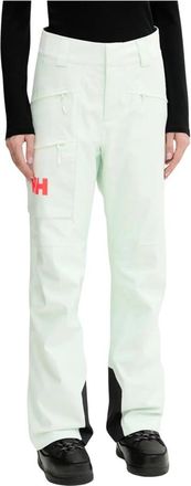 Helly Hansen Powderqueen Pant - Dames - Ski broeken - Groen - L - Fitness