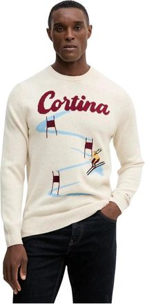 MC2 Saint Barth Round-neck Truien - Heren - Ronde hals truien - Beige - XL - Truien & Vesten