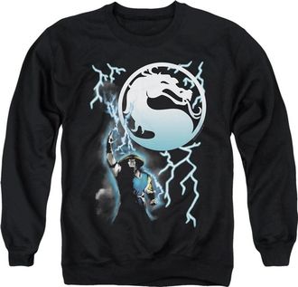 Gildan Mortal Kombat Klassic Raiden Adult Crewneck Sweatshirt