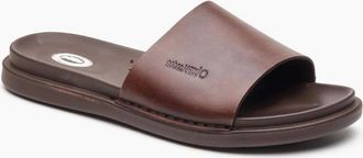 base Mens Albany Slide Mens Sandals - Brown - Size: 10
