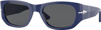 Persol PO3307S 1170B1 Mens Sunglasses Blue Size 55
