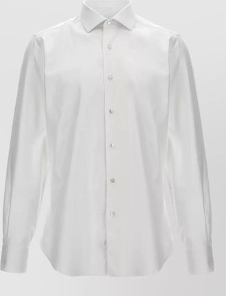 Barba cotton long-sleeve shirt