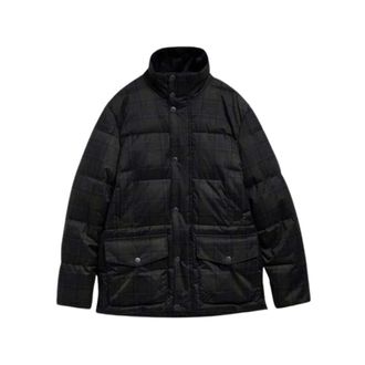 Barbour Lonnen Puffer Jacket - Heren - Jassen - Groen - Maat: XL Zijde