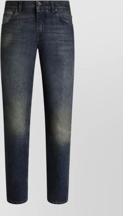 Dolce & Gabbana jeans trousers belt loops faded five pocket