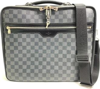 Louis Vuitton Pre-owned Fabric louis-vuitton-bags - Heren - Vintage Schoudertas - Zwart - ONE Size - Vintage