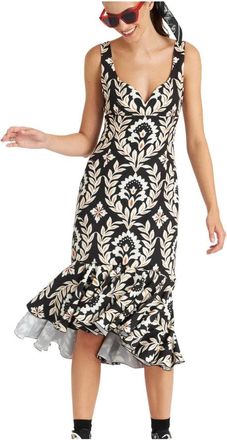 La DoubleJ Baia Party Dress - Dames - Casual kleedjes - Veelkleurig - XL - Polyester - Kleedjes