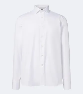 Canali Cotton poplin shirt