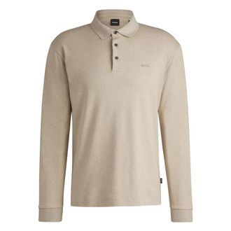 HUGO BOSS Heren, Tops, Beige, Maat: XL Katoen