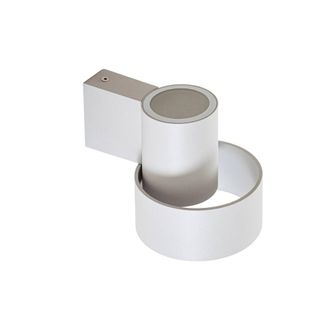 Lucande L&aacute;mpara de pared exterior de aluminio gris