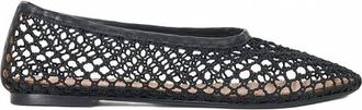 Staud Womens Alba Ballet Flats In Black