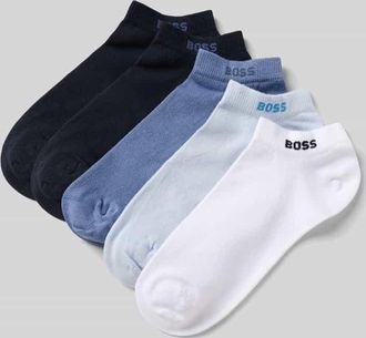 HUGO BOSS Socken aus Baumwoll-Mix in 5er Pack Modell AS UNI in Marine, Gr&ouml;&szlig;e 39-42
