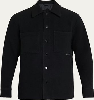 Canada Goose Mens Atkinson Snap-Front Shirt Jacket