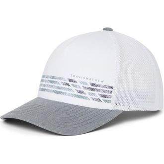 Travis Mathew First Access Snapback Baseball Hat in White at Nordstrom, Size One Size Oz