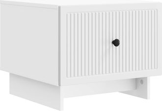 vidaXL Mesa De Caf&eacute; Con Caj&oacute;n 49 X 50 X 40 Cm Madera De Ingenier&iacute;a Vidaxl