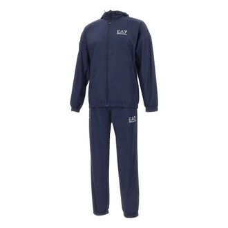 Emporio Armani Training Sets, male, Blue, Size: S Tennis Pro Tracksuit