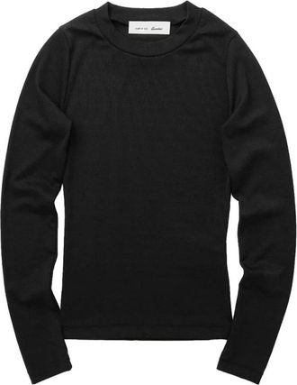 Fear of God Fitted Longsleeve Tee - Dames - Longsleeves - Zwart - L - Tops