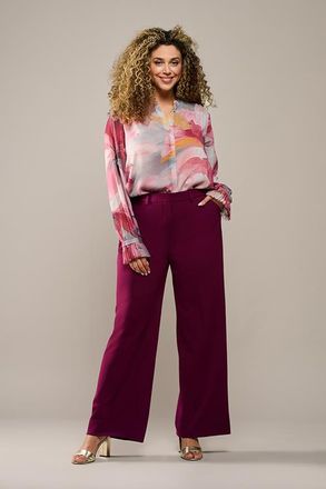 Mart Visser Torya Broek Dark Berry Maxi