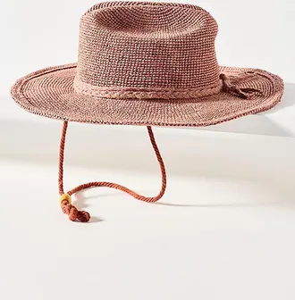 Wyeth Nyc Raffia Braided Rancher Hat