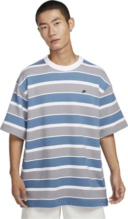 Nike Sportswear French Terry T-Shirt Asia Sizing Aegean Storm White HJ6781-429