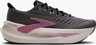 Brooks Womens Glycerin Max 2 Running Shoes In Grey/coconut/metallic