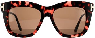 Tom Ford Square Pink Havana Brown