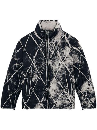 Diesel W-Marcel bomber jacket - men - Polyester - 50 - Black