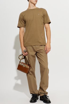 Burberry T-shirt Seth, Mens, Brown