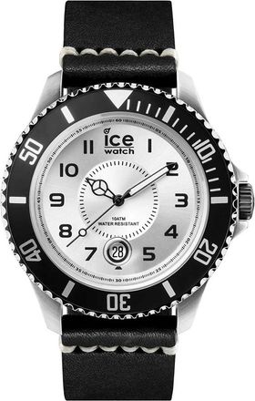 Ice Watch Heritage Watch - Heren - Horloges - Zwart - ONE Size - Leer - Accessoires