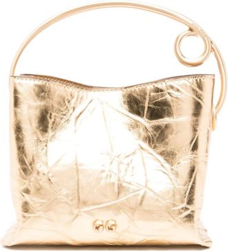 Cult Gaia Borsa tote Lalli con manico - Oro