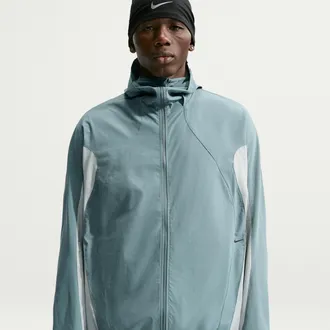 Nike Mens Tech Helios Dri-FIT Long-Sleeve Shell in Grey | IF0903-382