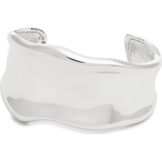 Nordstrom Molten Metal Cuff Bracelet in Silver at Nordstrom