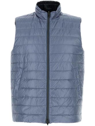 Herno Air Force gilet - men - Nylon/Nylon - 58 - Blue