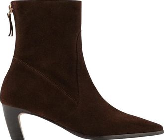 Maison Toufet Tiara Heeled Boot - Dames - Laarzen met Hak - Bruin - 37 EU - Leer - Schoenen