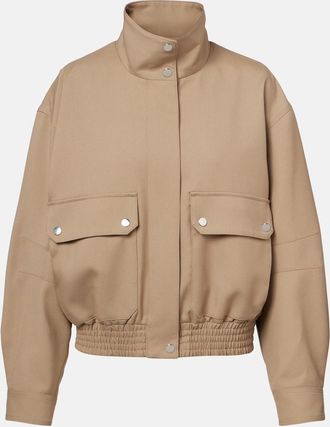 Proenza Schouler Aviva wool-blend gabardine jacket