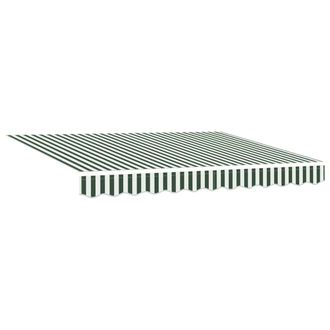 vidaXL Tela De Repuesto Para Toldos Verde Y 3 X 2,5 M Poli&eacute;ster Vidaxl