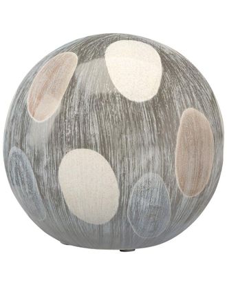 Jamie Young Co. Painted Ceramic Decorative Sphere, Small